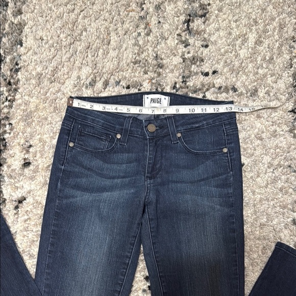 PAIGE Blue Boot Cut Jeans Modern Fit - Picture 4 of 9